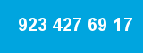923 427 69 17 923 427 69 17